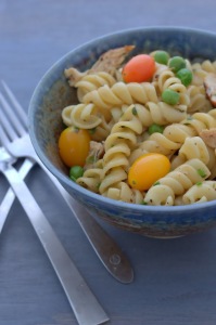 SALAD- Light Pasta Salad- light and healthy lunch