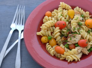 SALAD- Light Pasta Salad- light and healthy lunch