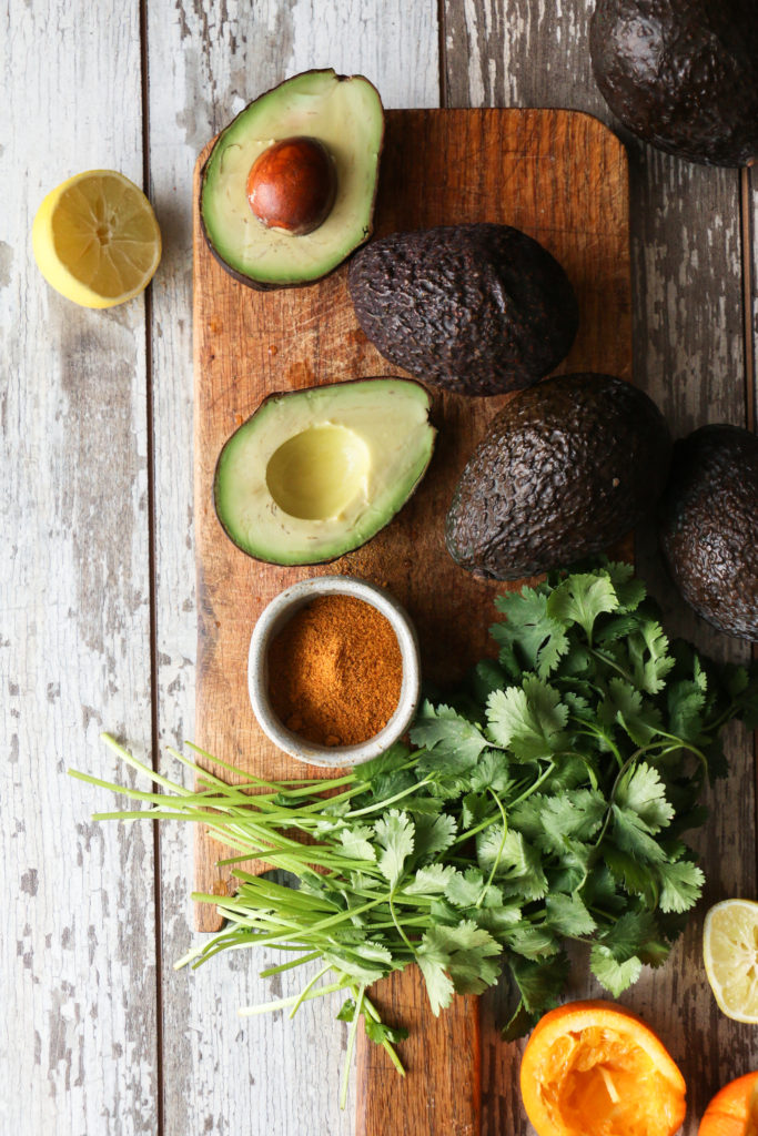 Madras Curry Chicken Salad Avocado Boats- Whole 30 and Carb free