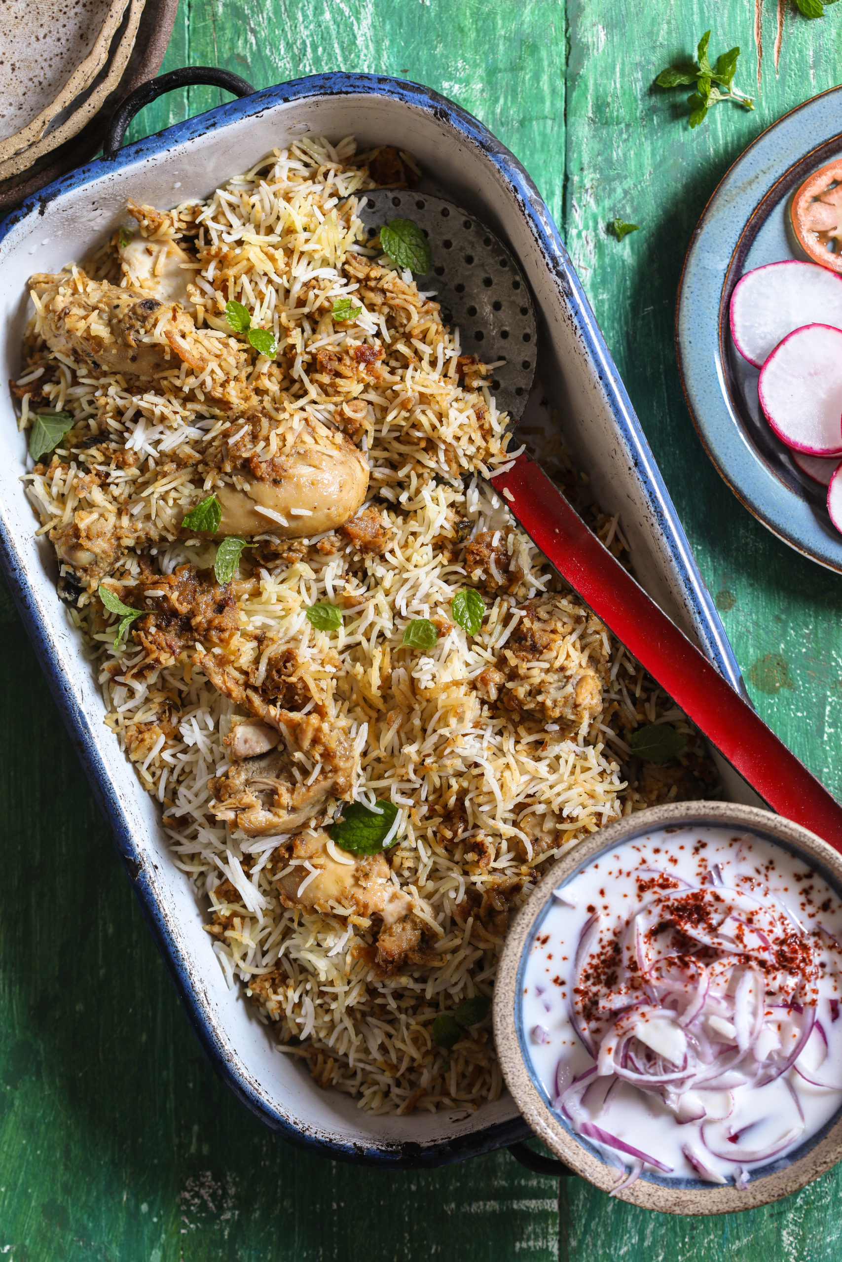 Hyderabadi Chicken Biryani - Best and Easiest Biryani EVER