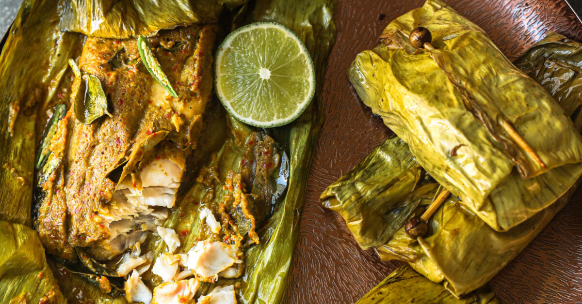 Indian Spicy Fish Parcels - Mangalore Style Steamed Fish Masala