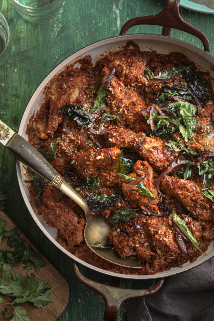 Chicken Sukka - Mangalore style Spicy Dry Chicken Fry