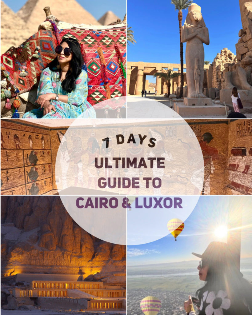 egypt tour 7 days